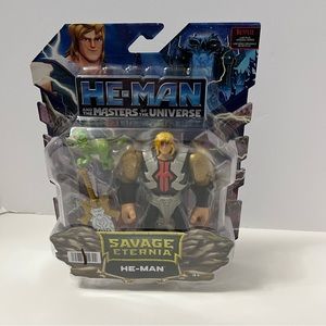 HE-MAN Masters of the universe savage Eterna Heman action figure MOTU NWT